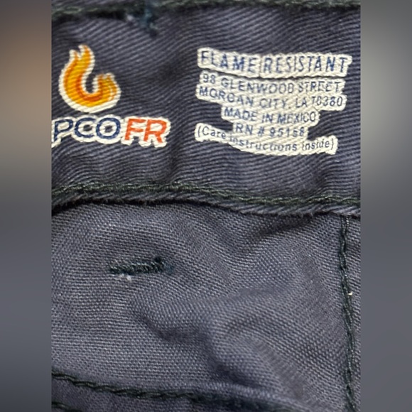 LAPCO FR Cargo Pants Flame Resistant Industrial Classified UL Cat 2 40 X 32 - Picture 7 of 16